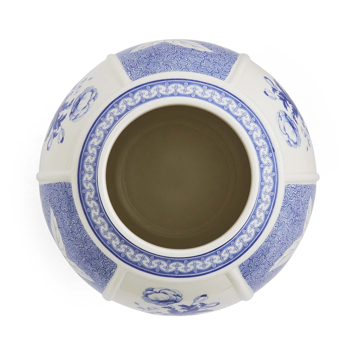 Blue Italian British Flowers Vase image number null